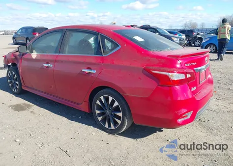 2016 Nissan Sentra Sr from USA, damaged, VIN 3N1AB7AP9GY251640